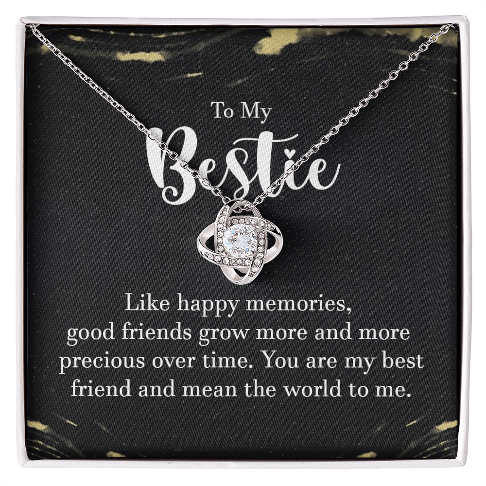 To My Bestie Necklace Gift For Her On Christmas You Are My BFF Jewelry Gift Idea