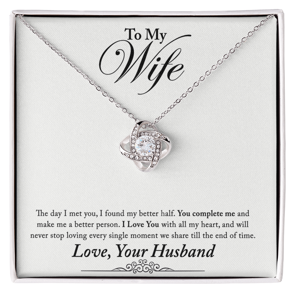 Gift Necklace For Wife From Husband, Valentines Day Necklace For Wife, Jewelry Box Pendant For Wife, Personalized Gift Necklace, Custom Romantic Gift Necklace For My Best Wife Jewelry Gift For Women