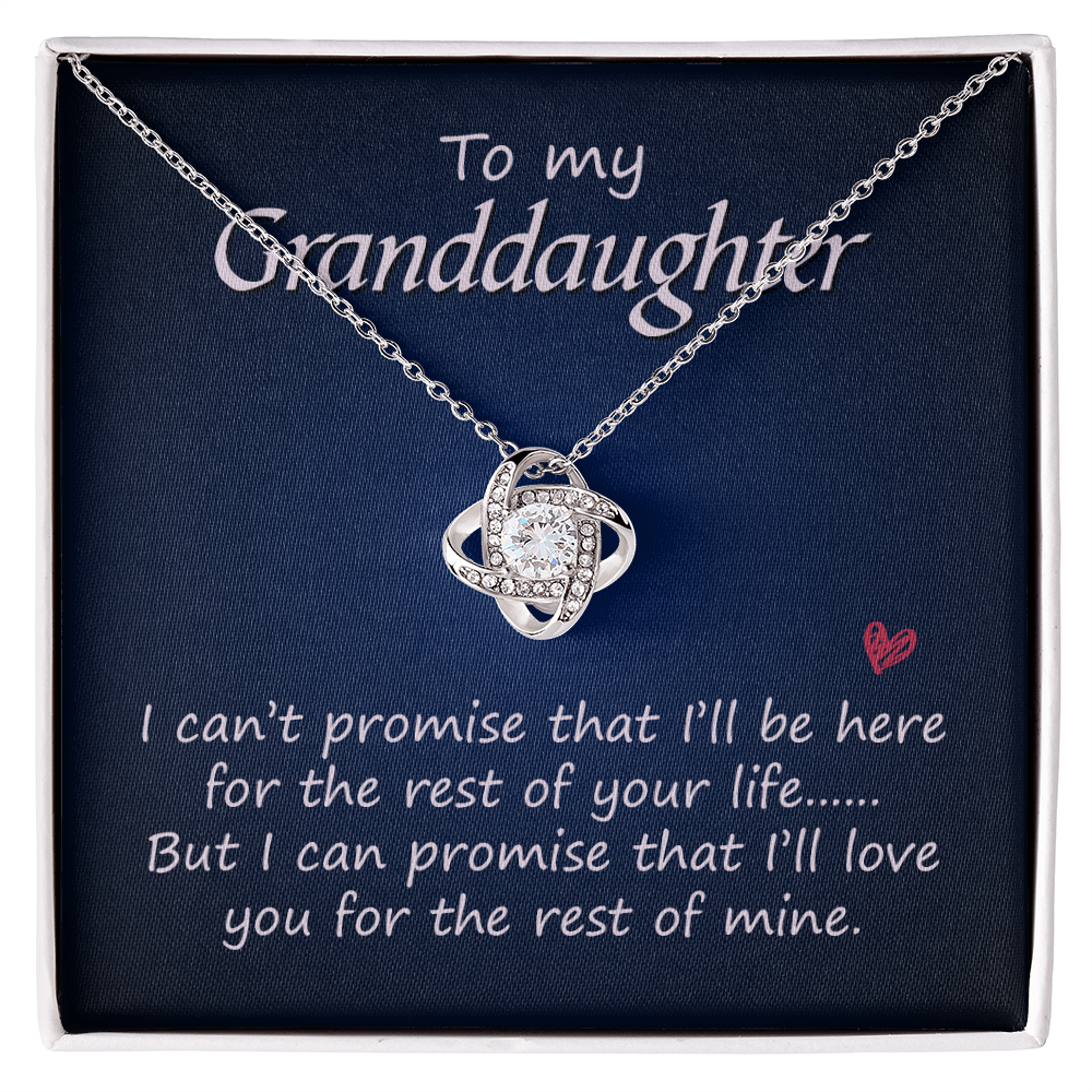 To my granddaughter Necklace For Grandma Nana, Grandma Jewelry Gift For Women From Grandchildren GrandKids