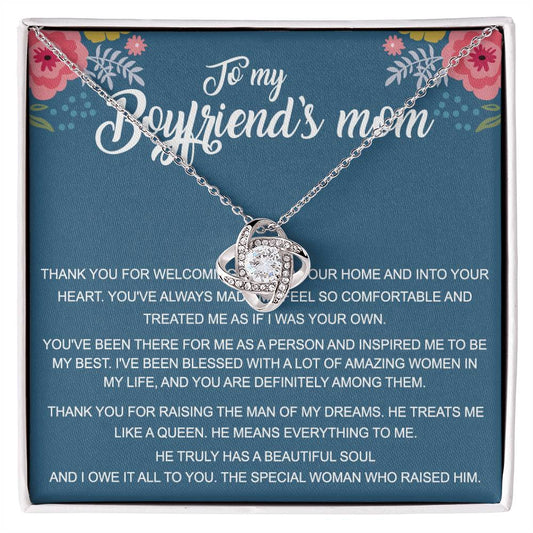 To My Boyfriends Mom, Boyfriends mom gift, Mothers day gifts, Jewelry for Mom