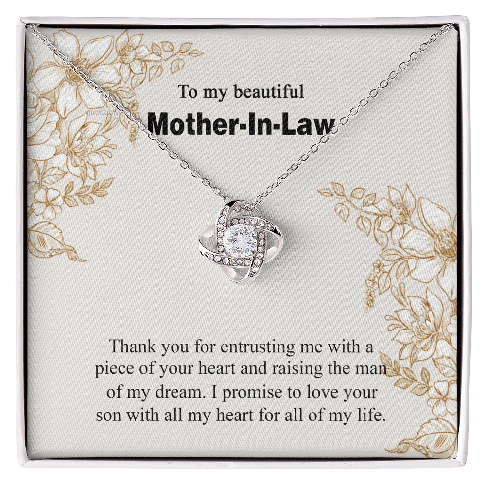 Mother In Law Necklace, Mothers Day Gifts Pendant, Birthday Gift For Mother In Law
