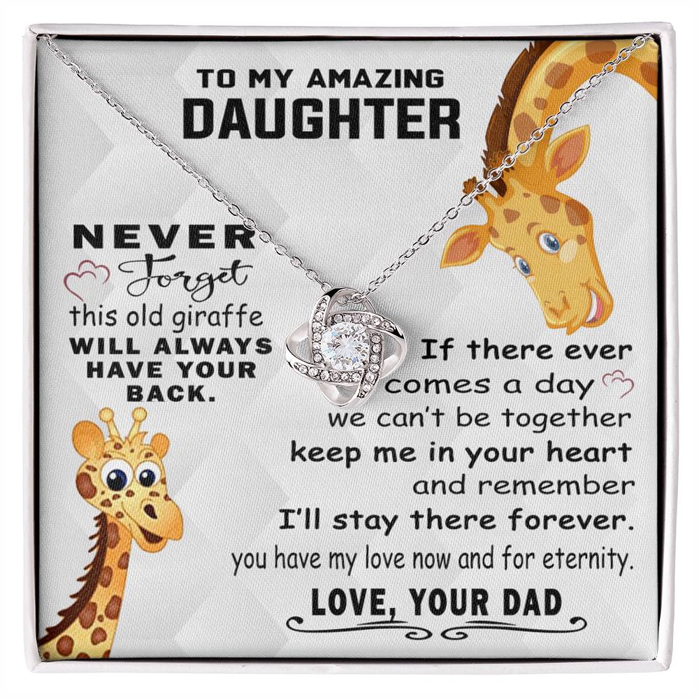 Daughter Gift Necklace From Mom - Mother Daughter Necklace, Birthday Gifts For Daughter, Mothers Day For Daughters From Mothers, To My Daughter Necklace From Mom, Graduation Gift For Daughter