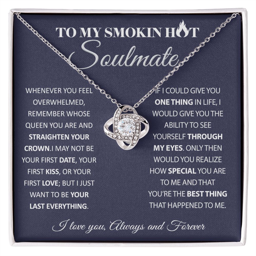 To My Smokin Hot Soulmate Necklace Wife Gifts From Husband To My Wife Necklace 175705677740