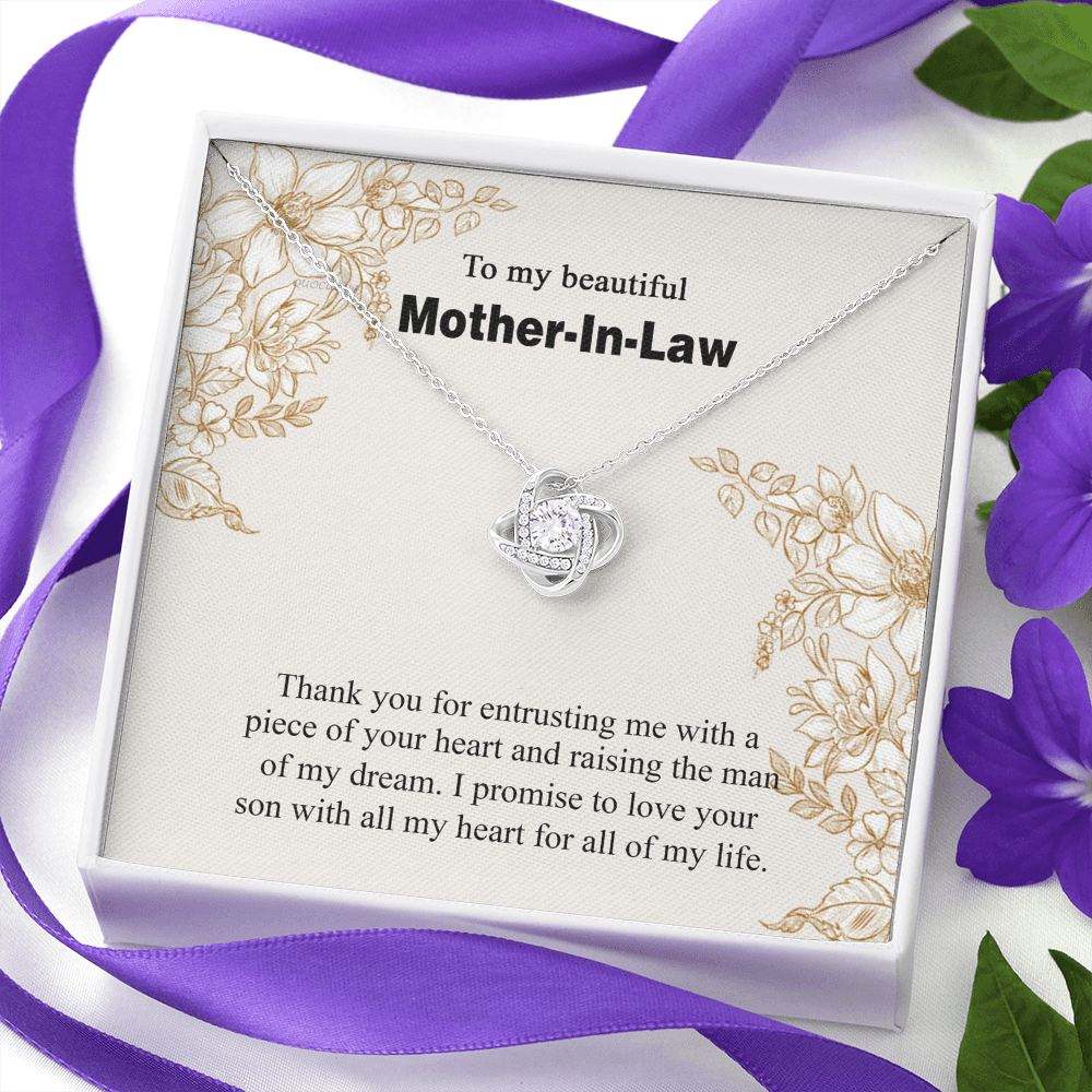 Mother In Law Necklace, Mothers Day Gifts Pendant, Birthday Gift For Mother In Law