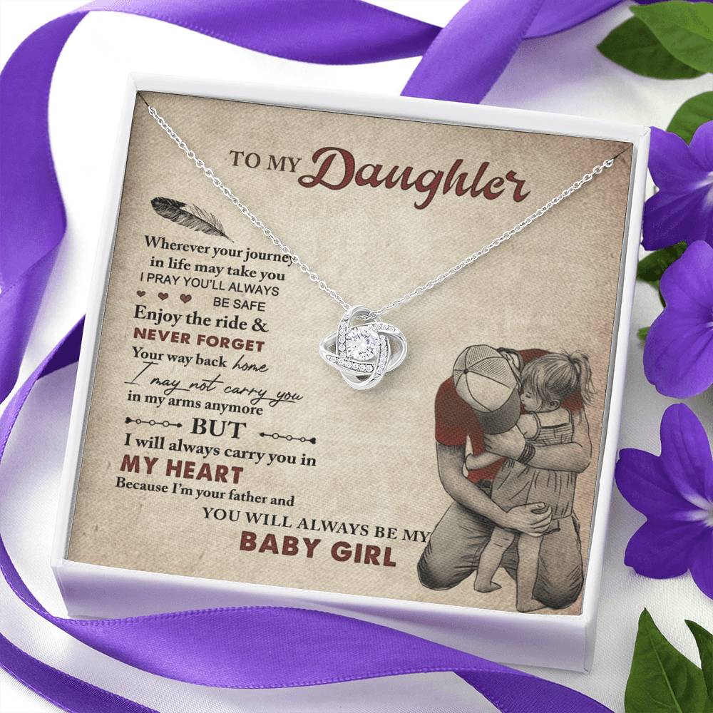 Father To Daughter Gift Necklace, Dad Father Daughter Necklace, Dad Necklace For Daughter, Daughter Father Necklace, Daughter And Dad Necklace, Daddy And Daughter Necklace For Daughter From Dad