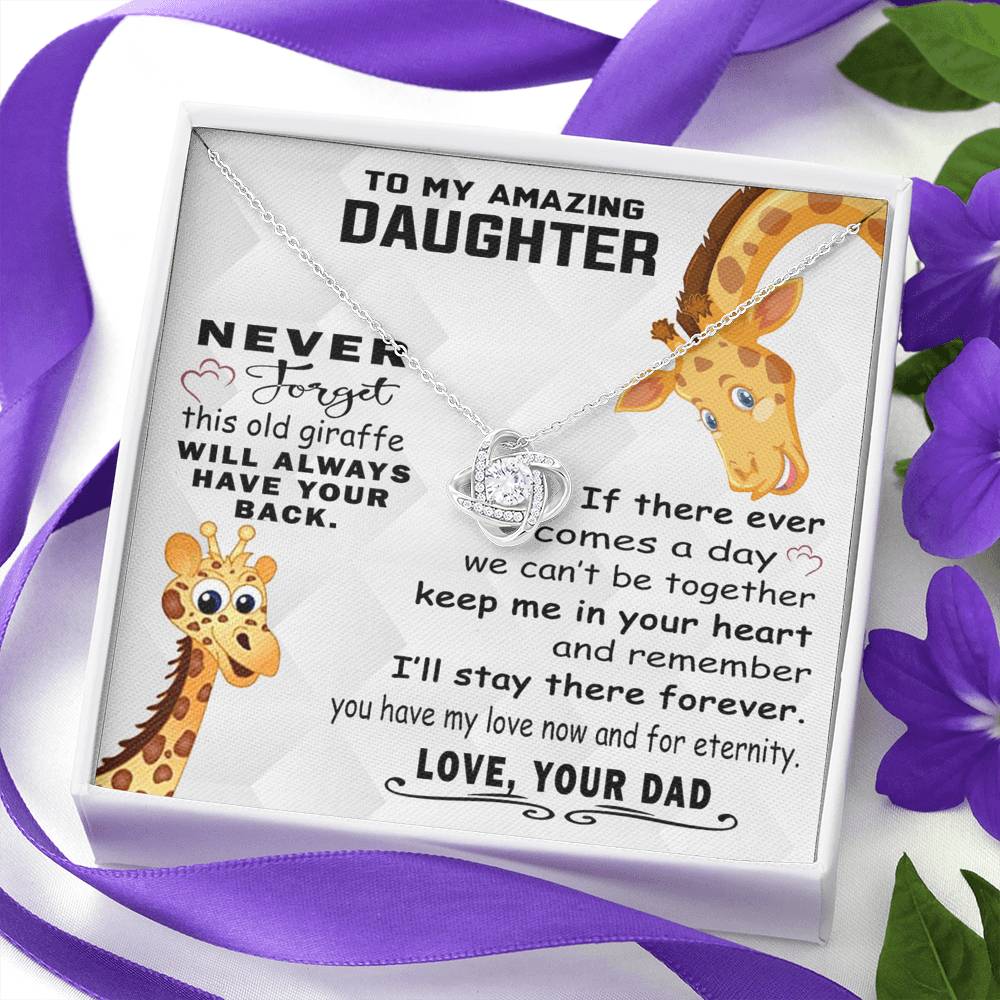 Daughter Gift Necklace From Mom - Mother Daughter Necklace, Birthday Gifts For Daughter, Mothers Day For Daughters From Mothers, To My Daughter Necklace From Mom, Graduation Gift For Daughter