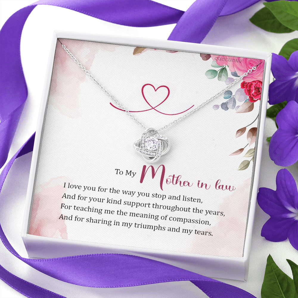 To my Mother in Law From Daughter In Law Jewelry Gift For Mom On Xmas Birthday