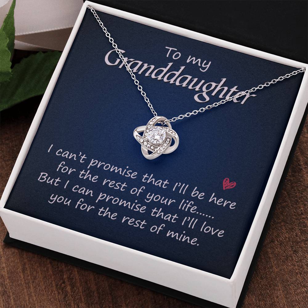 To my granddaughter Necklace For Grandma Nana, Grandma Jewelry Gift For Women From Grandchildren GrandKids