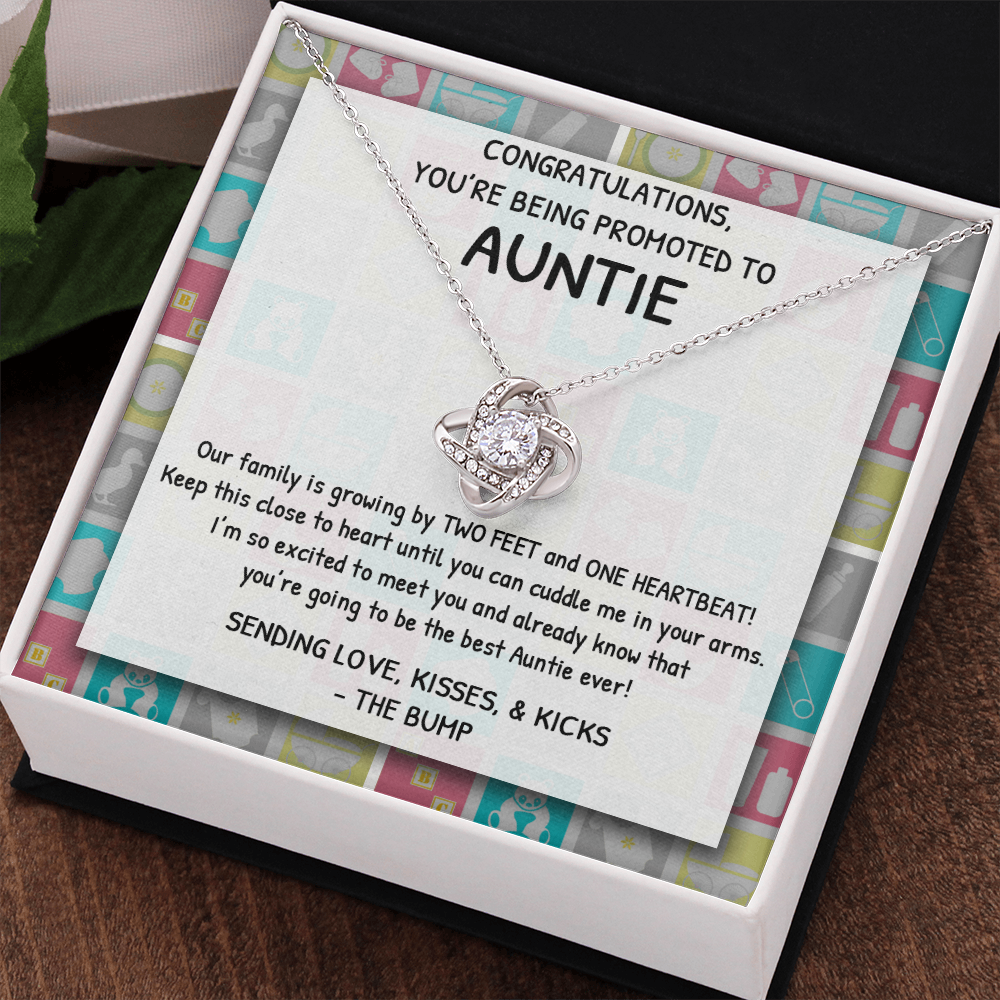 To Be Aunt Gift Necklace, Aunt to Be Announcement from Baby Bump, Soon to Be First Time Aunt, Congratulations Gift Necklace, New Aunt Gift Necklace, Gift for Sister Jewelry For Women