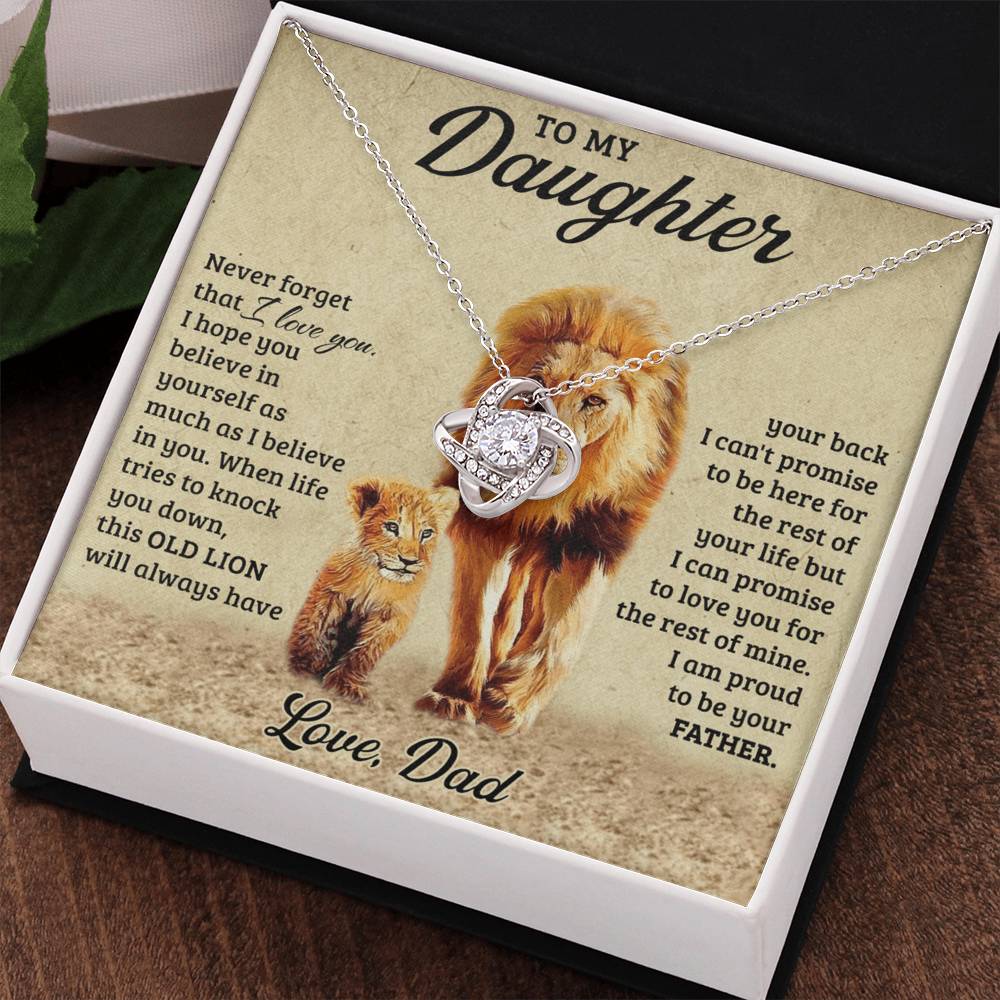 Father To Daughter Gifts Necklace From Dad, To My Daughter Necklace From Daddy On Graduation Gift, Birthday, Christmas For Badass Beautiful Girls Jewelry Gift For Girls, Little Girl Necklace