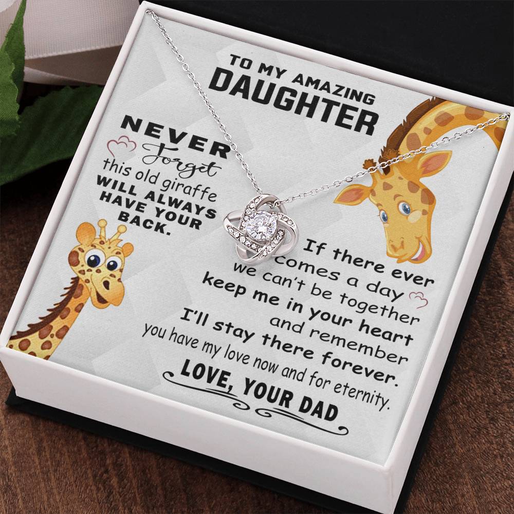 Daughter Gift Necklace From Mom - Mother Daughter Necklace, Birthday Gifts For Daughter, Mothers Day For Daughters From Mothers, To My Daughter Necklace From Mom, Graduation Gift For Daughter