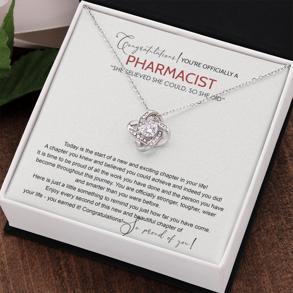 Pharmacist Gift Necklace, Graduation Necklace Gift Doctor of Pharmacy Class of 2026 Necklace, Congrats Graduation Necklaces New Pharmacist Jewelry Gift For Her Daughter, Granddaughter, Niece