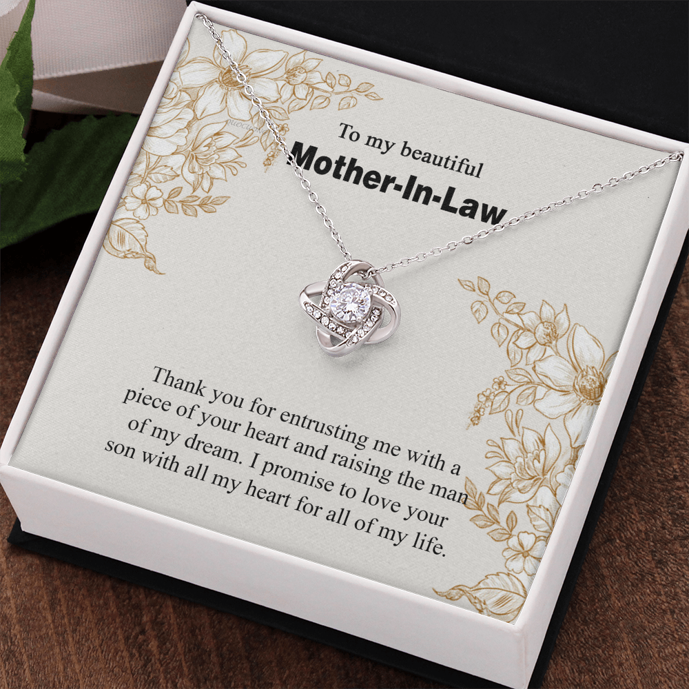 Mother In Law Necklace, Mothers Day Gifts Pendant, Birthday Gift For Mother In Law