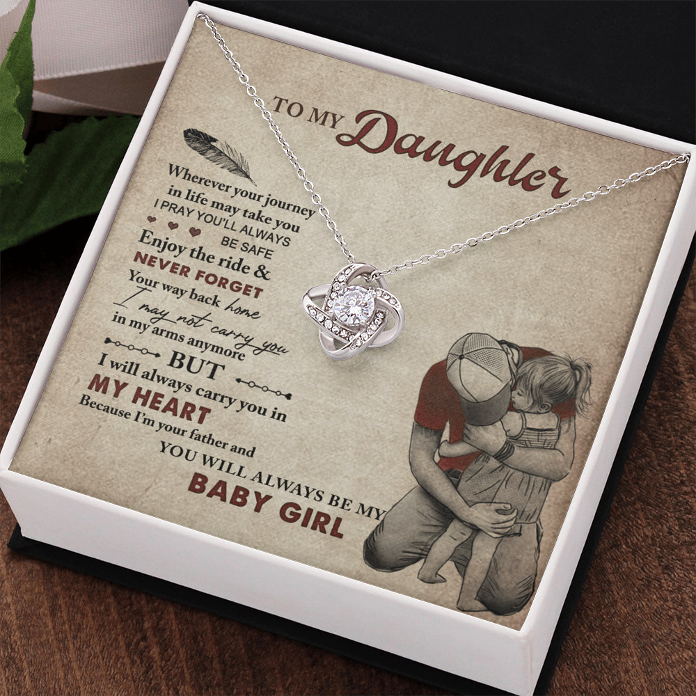 Father To Daughter Gift Necklace, Dad Father Daughter Necklace, Dad Necklace For Daughter, Daughter Father Necklace, Daughter And Dad Necklace, Daddy And Daughter Necklace For Daughter From Dad