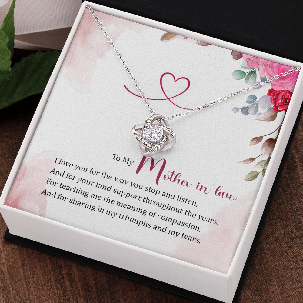To my Mother in Law From Daughter In Law Jewelry Gift For Mom On Xmas Birthday