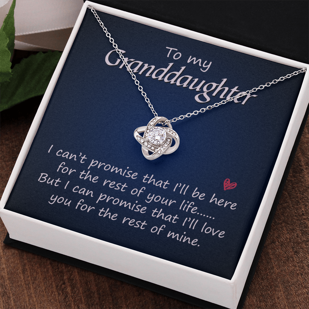 To my granddaughter Necklace For Grandma Nana, Grandma Jewelry Gift For Women From Grandchildren GrandKids