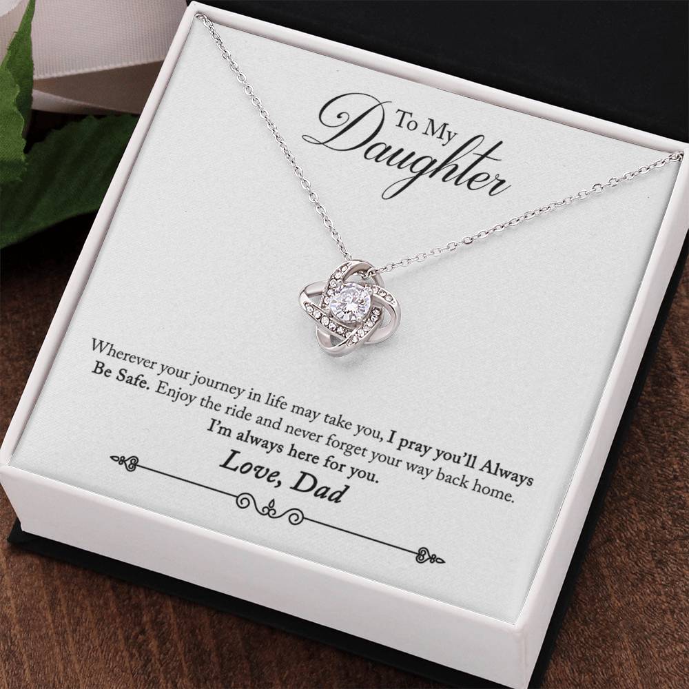 Father To Daughter Gift Necklace, Dad Daughter Necklace, Father Daughter Necklace, Dad Necklace For Daughter, Daughter Dad Necklace, Daddy And Daughter Necklace Valentines Gifts For Daughter From Dad