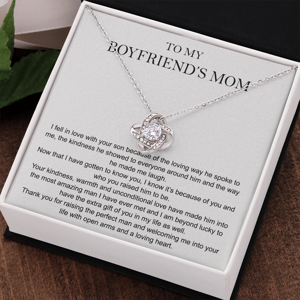 Gifts for Boyfriend's Mom Necklace, To My Boyfriends Mom Necklace, Boyfriend's Mom Gifts, Gifts For My Boyfriends Mom, To My Boyfriend Mom Gifts, Boyfriends Mom Christmas Gift, Mother's Day Gift