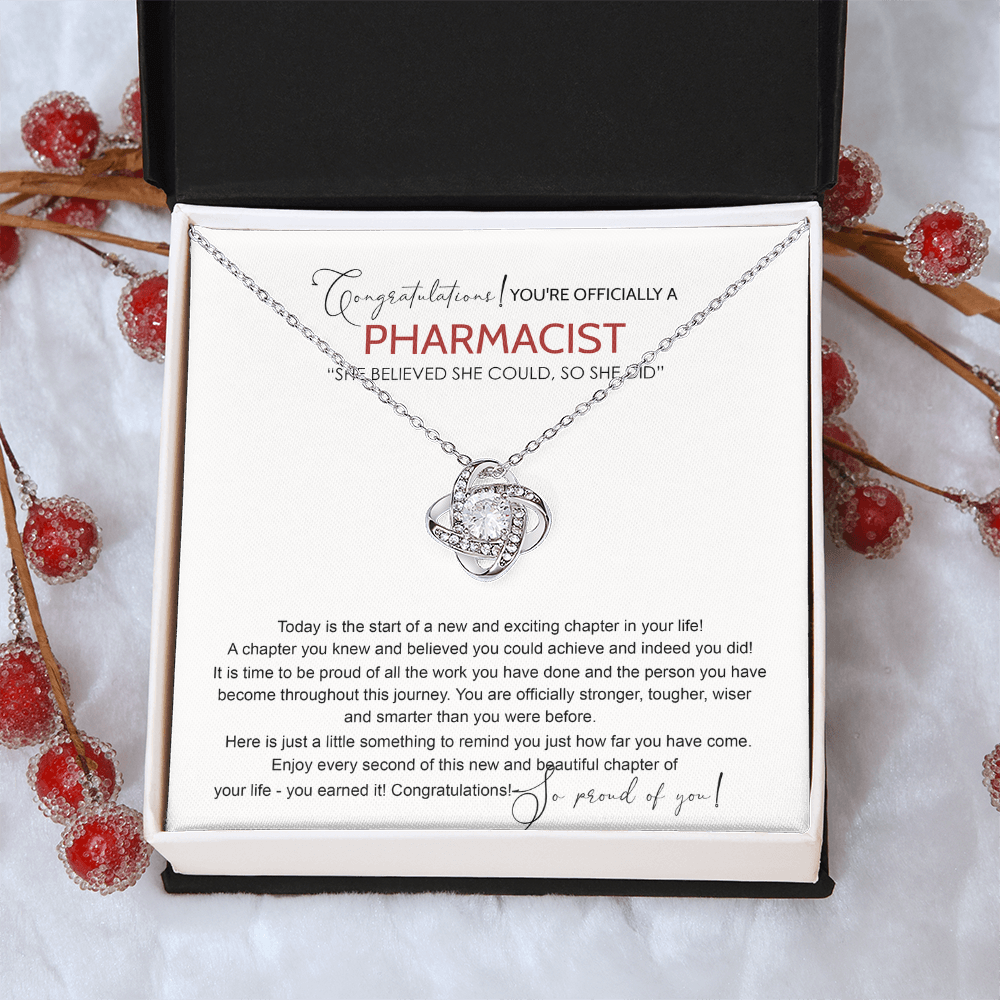 Pharmacist Gift Necklace, Graduation Necklace Gift Doctor of Pharmacy Class of 2026 Necklace, Congrats Graduation Necklaces New Pharmacist Jewelry Gift For Her Daughter, Granddaughter, Niece