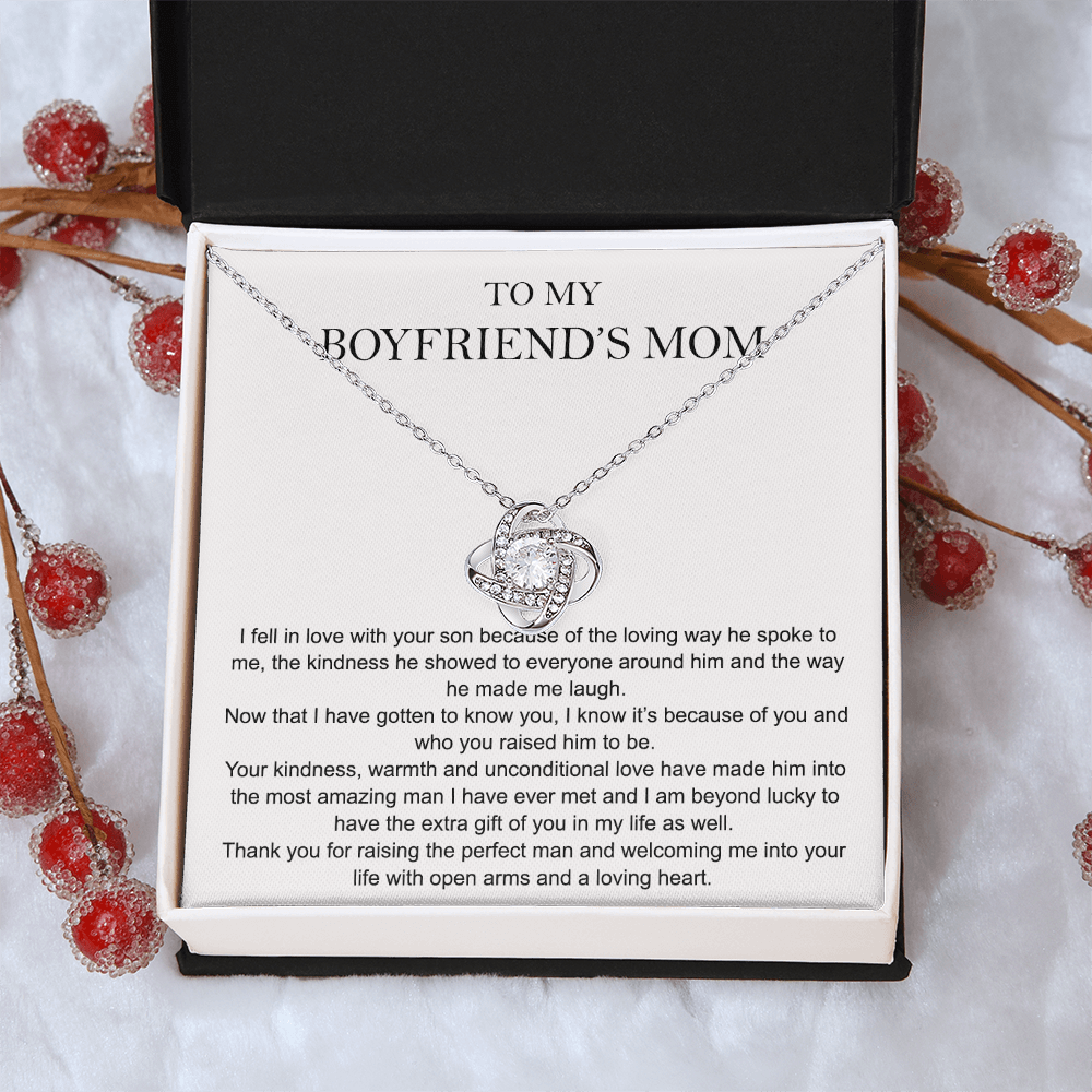 Gifts for Boyfriend's Mom Necklace, To My Boyfriends Mom Necklace, Boyfriend's Mom Gifts, Gifts For My Boyfriends Mom, To My Boyfriend Mom Gifts, Boyfriends Mom Christmas Gift, Mother's Day Gift