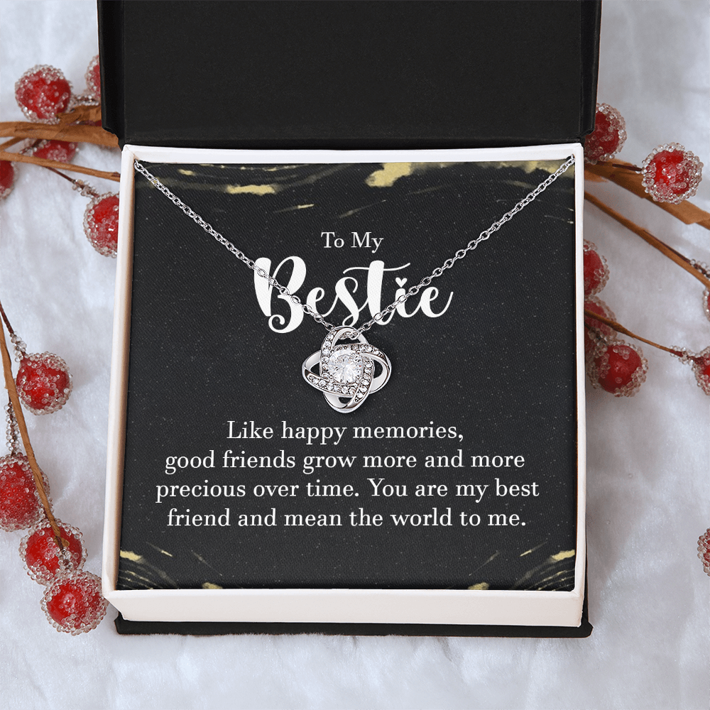 To My Bestie Necklace Gift For Her On Christmas You Are My BFF Jewelry Gift Idea