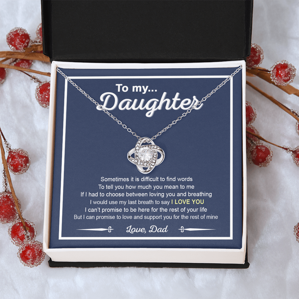 To My Daughter Necklace From Dad , To My Badass Daughter, Daughter Jewelry From Dad, Father Daughter Gift Necklace From Daddy, For My Daughters, To Daughter From Dad, Father Gifts From Daughter