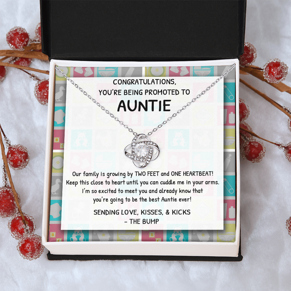 To Be Aunt Gift Necklace, Aunt to Be Announcement from Baby Bump, Soon to Be First Time Aunt, Congratulations Gift Necklace, New Aunt Gift Necklace, Gift for Sister Jewelry For Women