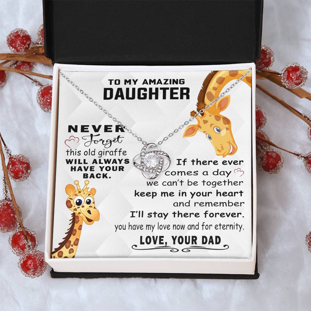Daughter Gift Necklace From Mom - Mother Daughter Necklace, Birthday Gifts For Daughter, Mothers Day For Daughters From Mothers, To My Daughter Necklace From Mom, Graduation Gift For Daughter