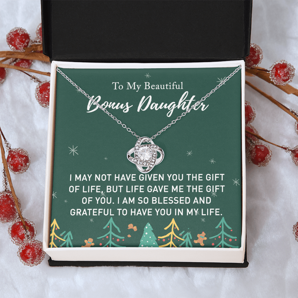 Daughter Gift Necklace, Birthday Gift For Daughter, Jewelry Gift For Girls, Mother And Daughter Jewelry, To My Badass Daughter Necklace From Mom, Pendant For Daughter with Message Card