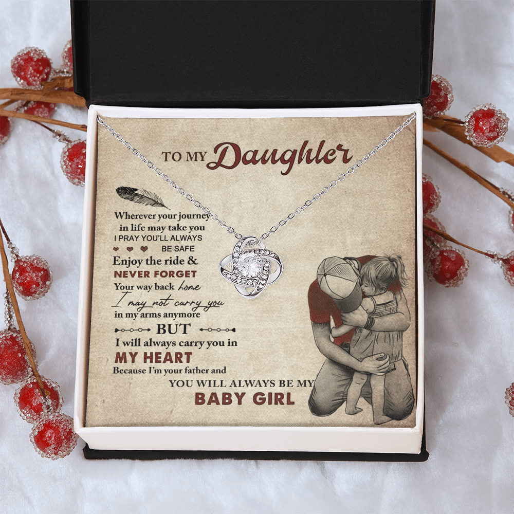 Father To Daughter Gift Necklace, Dad Father Daughter Necklace, Dad Necklace For Daughter, Daughter Father Necklace, Daughter And Dad Necklace, Daddy And Daughter Necklace For Daughter From Dad