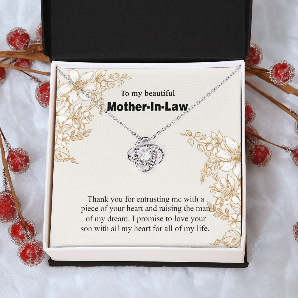 Mother In Law Necklace, Mothers Day Gifts Pendant, Birthday Gift For Mother In Law