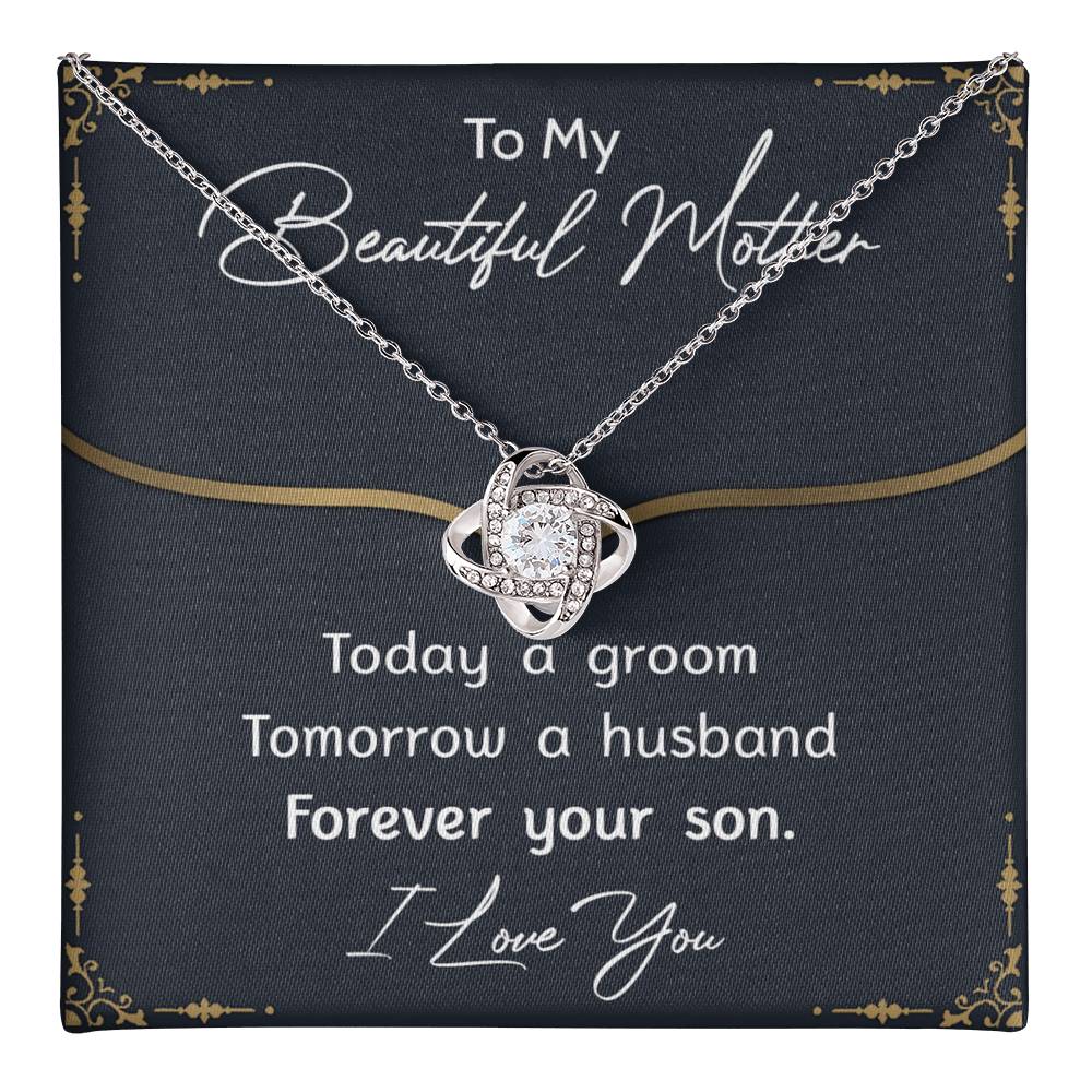 To My Beautiful Mother Necklace, Alluring Beauty Necklace, Mother's Day Gifts