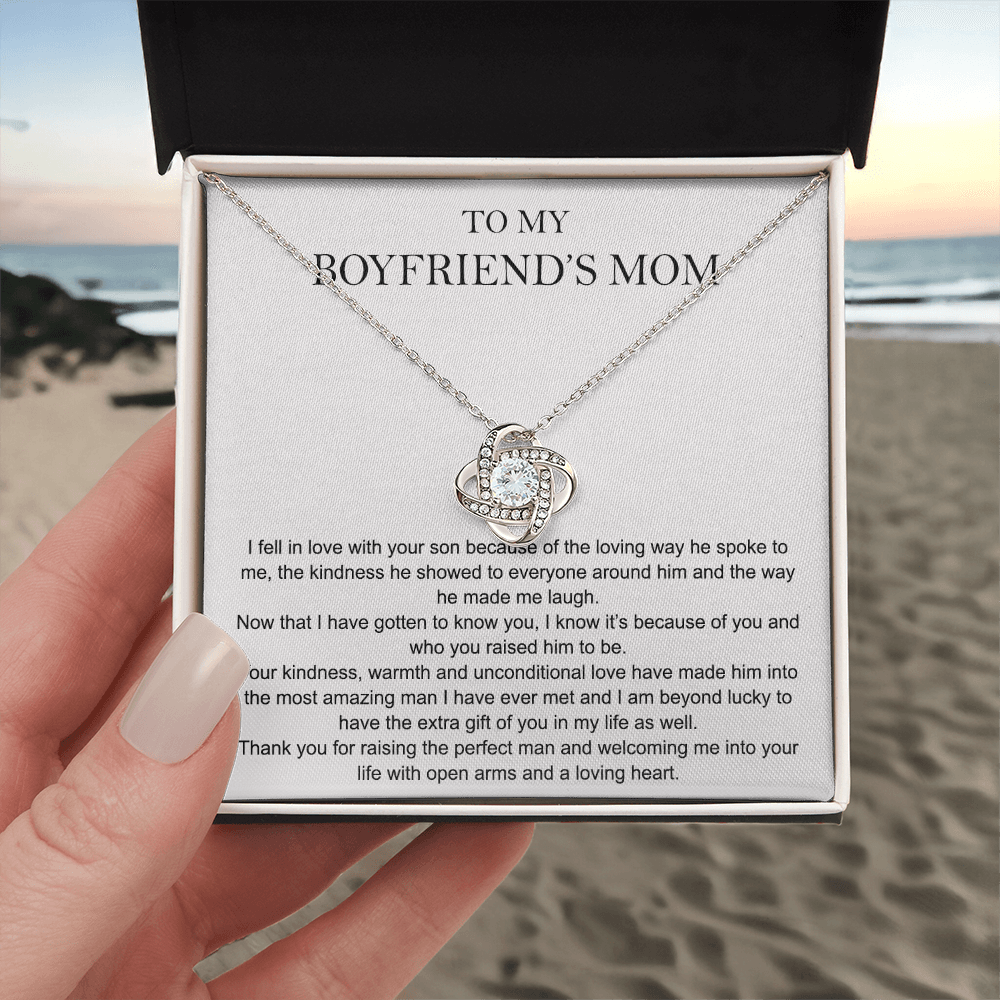 Gifts for Boyfriend's Mom Necklace, To My Boyfriends Mom Necklace, Boyfriend's Mom Gifts, Gifts For My Boyfriends Mom, To My Boyfriend Mom Gifts, Boyfriends Mom Christmas Gift, Mother's Day Gift