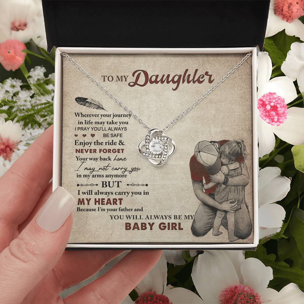 Father To Daughter Gift Necklace, Dad Father Daughter Necklace, Dad Necklace For Daughter, Daughter Father Necklace, Daughter And Dad Necklace, Daddy And Daughter Necklace For Daughter From Dad