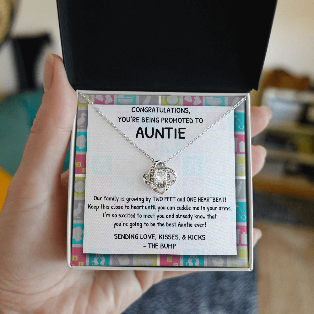 To Be Aunt Gift Necklace, Aunt to Be Announcement from Baby Bump, Soon to Be First Time Aunt, Congratulations Gift Necklace, New Aunt Gift Necklace, Gift for Sister Jewelry For Women