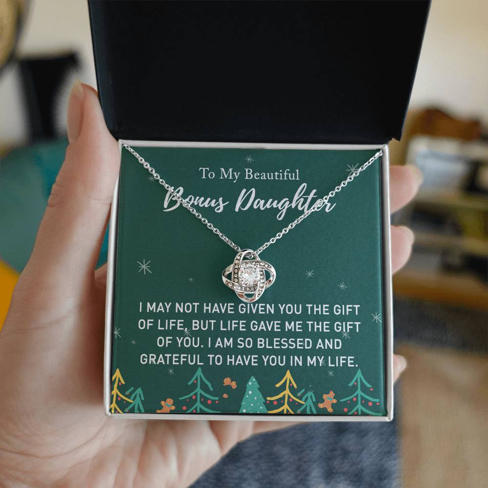 Daughter Gift Necklace, Birthday Gift For Daughter, Jewelry Gift For Girls, Mother And Daughter Jewelry, To My Badass Daughter Necklace From Mom, Pendant For Daughter with Message Card