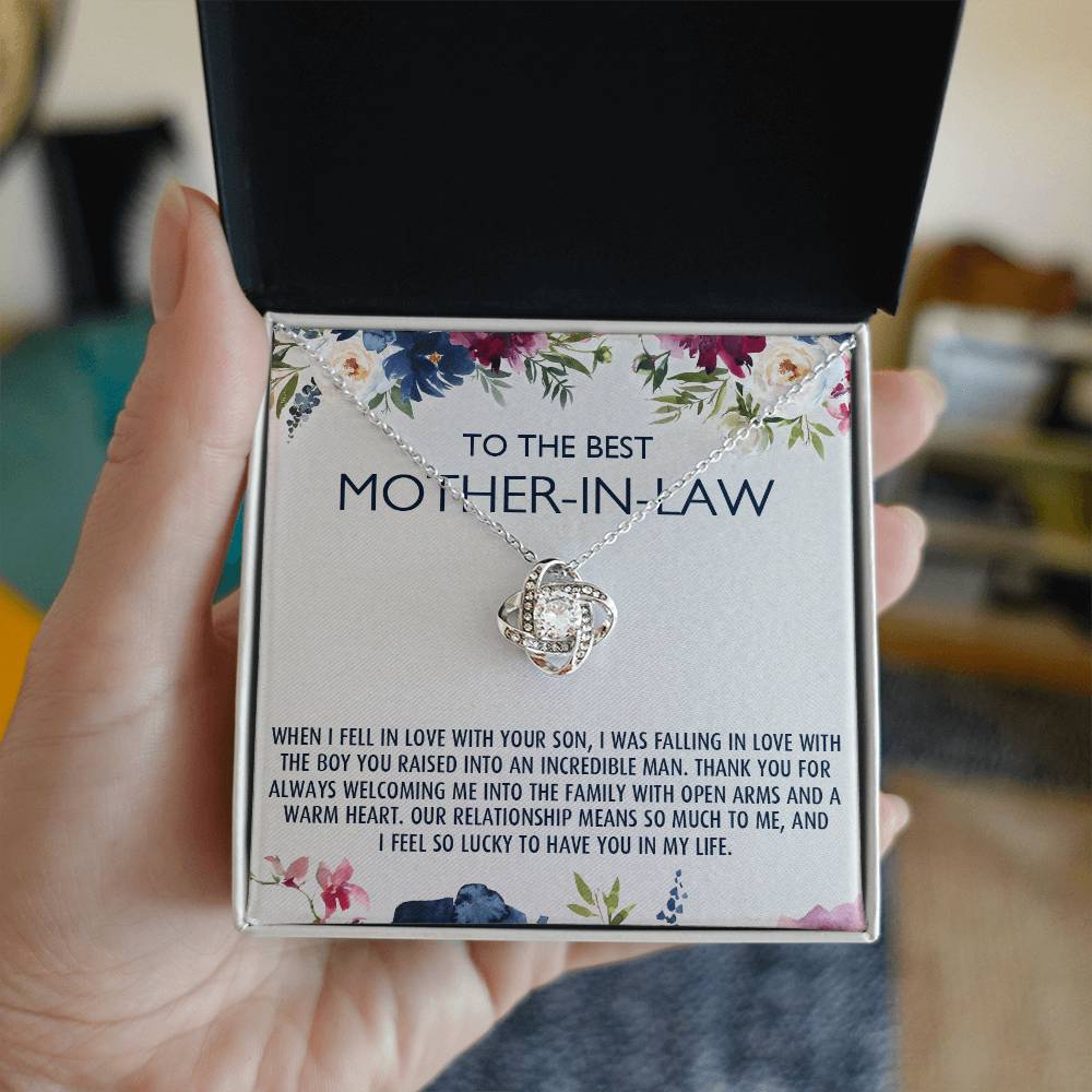 To My Mother-In-Law Gift Mothers Day Gift Necklace Mother-In-Law Gifts Jewelry