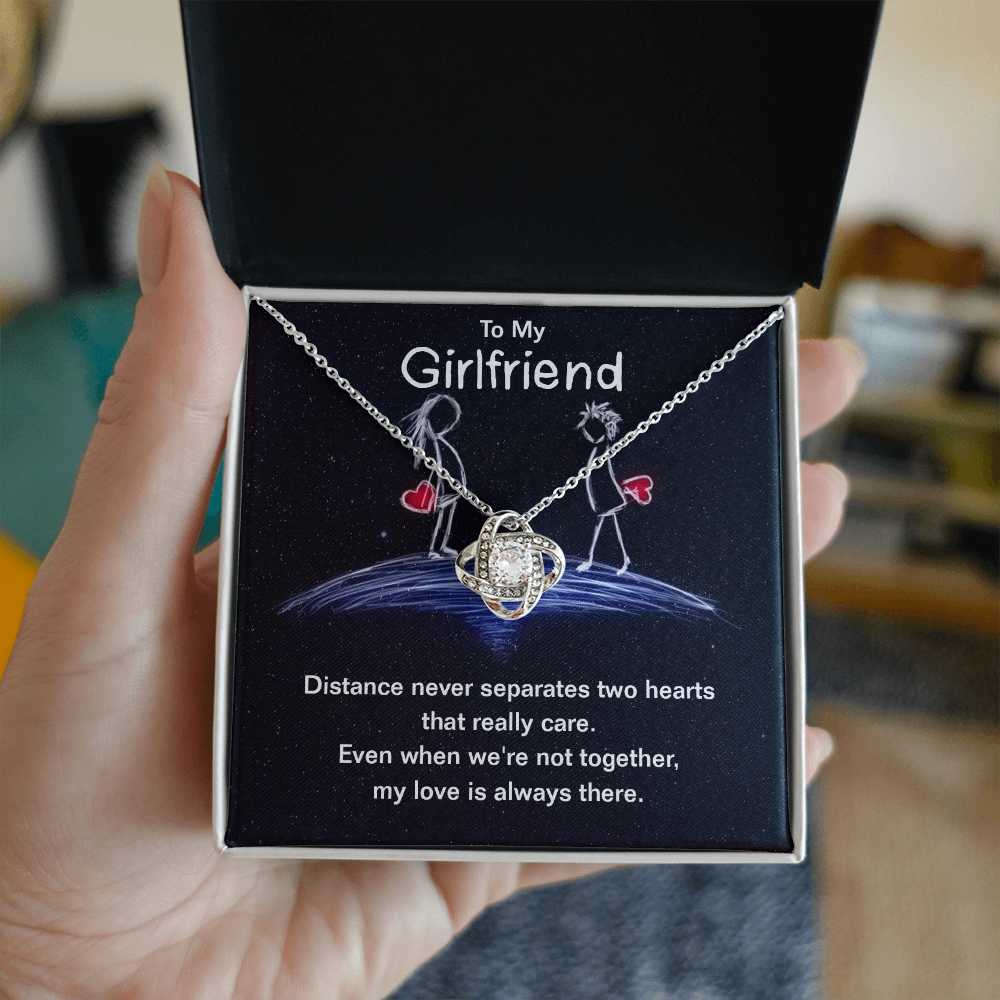 Boy And Girl Jewelry, To My Girlfriend Necklace From Boyfriend, Girlfriend Gift Necklace For Her On Christmas, Anniversary, Birthday, Special Day