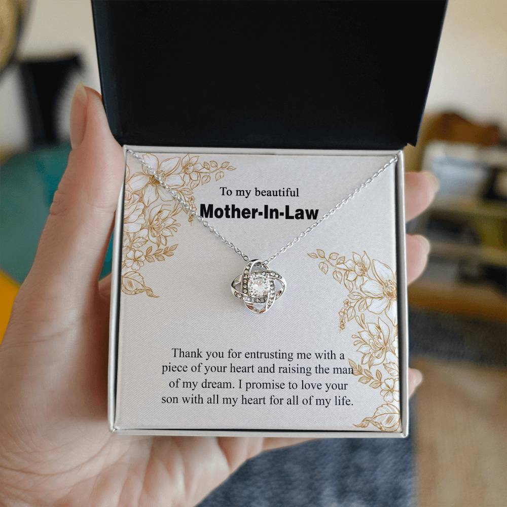Mother In Law Necklace, Mothers Day Gifts Pendant, Birthday Gift For Mother In Law