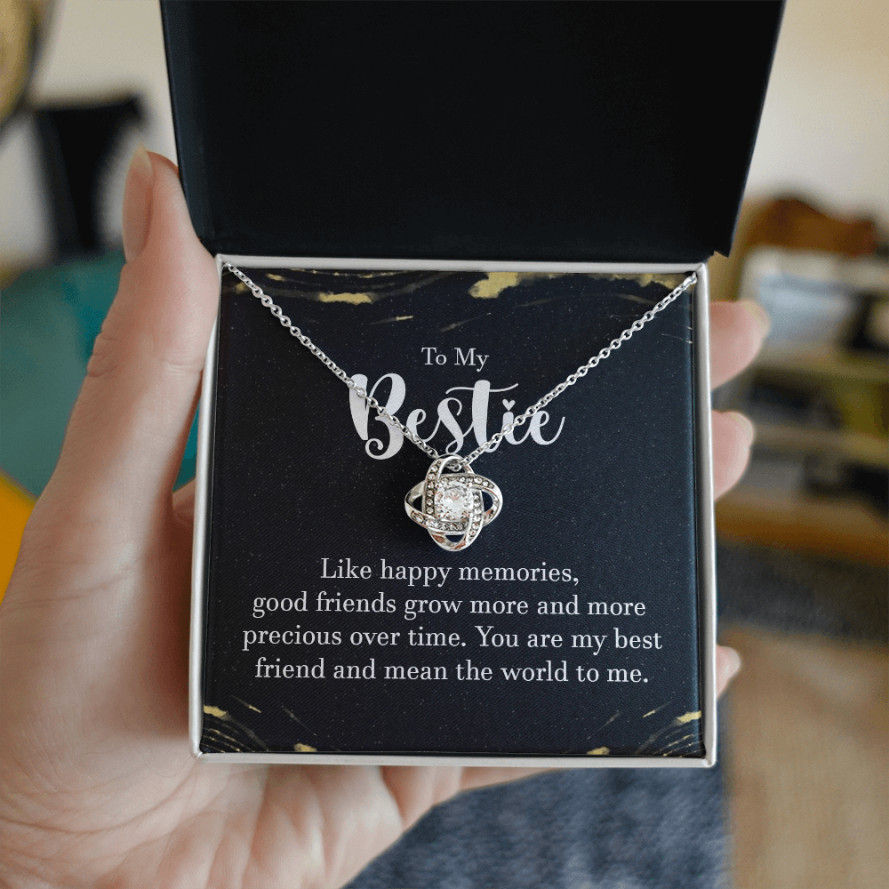To My Bestie Necklace Gift For Her On Christmas You Are My BFF Jewelry Gift Idea