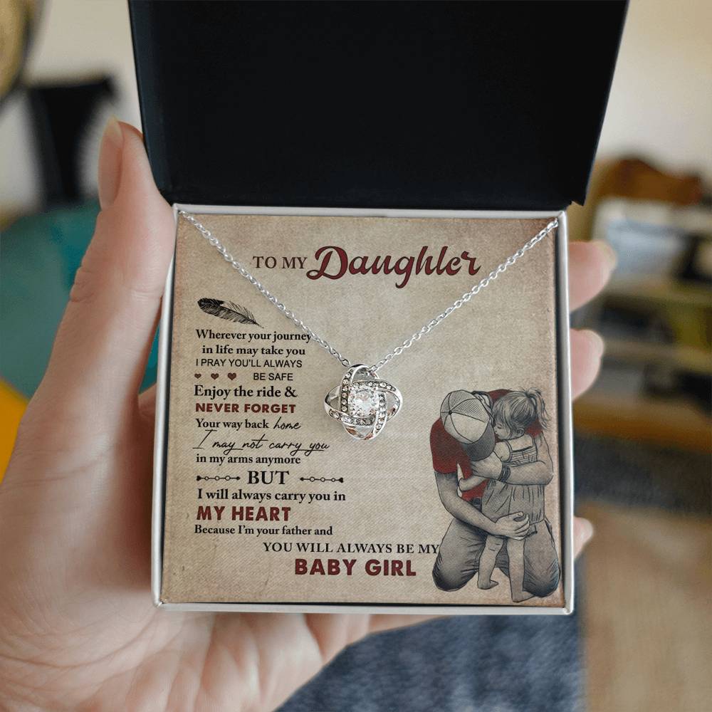 Father To Daughter Gift Necklace, Dad Father Daughter Necklace, Dad Necklace For Daughter, Daughter Father Necklace, Daughter And Dad Necklace, Daddy And Daughter Necklace For Daughter From Dad