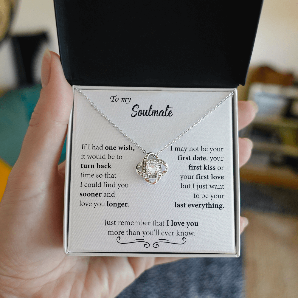 Soulmate Jewelry, Gift Box Include, Soulmate Gift Necklace, My Soulmate Necklace, Soul Mates to to My Soulmate Gift Necklace From Husband, Soul Mate Necklaces, to My Beautiful Soulmate Necklace