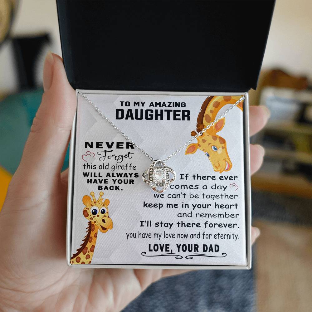 Daughter Gift Necklace From Mom - Mother Daughter Necklace, Birthday Gifts For Daughter, Mothers Day For Daughters From Mothers, To My Daughter Necklace From Mom, Graduation Gift For Daughter