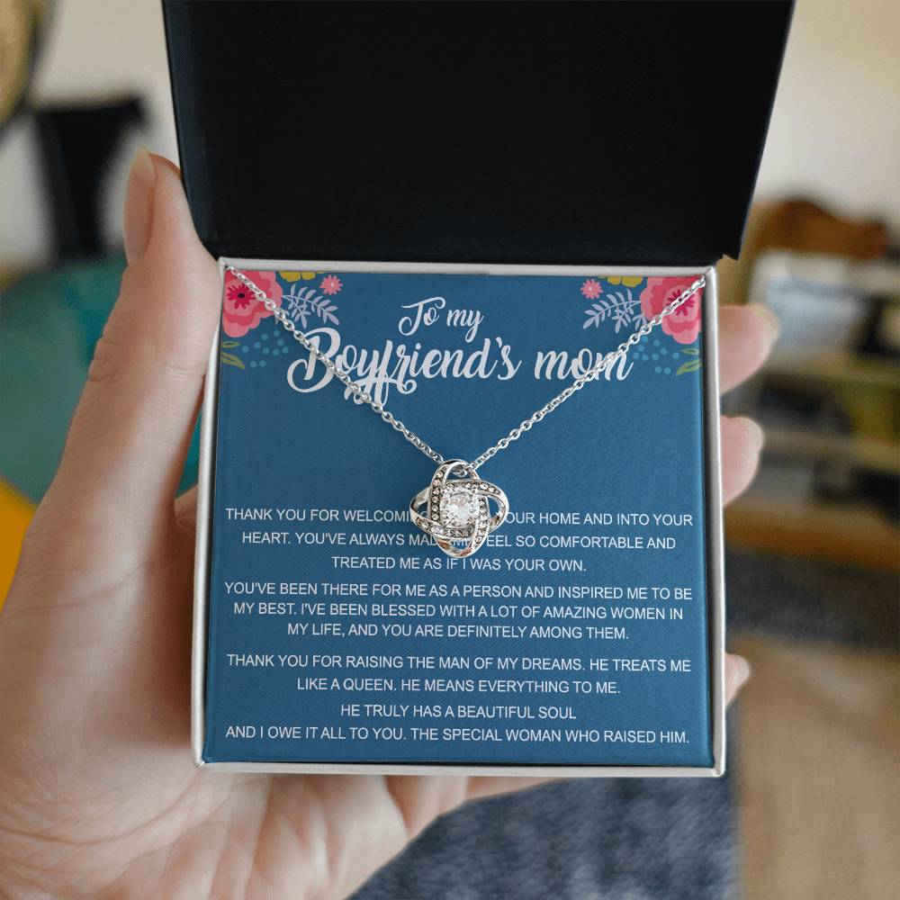 To My Boyfriends Mom, Boyfriends mom gift, Mothers day gifts, Jewelry for Mom
