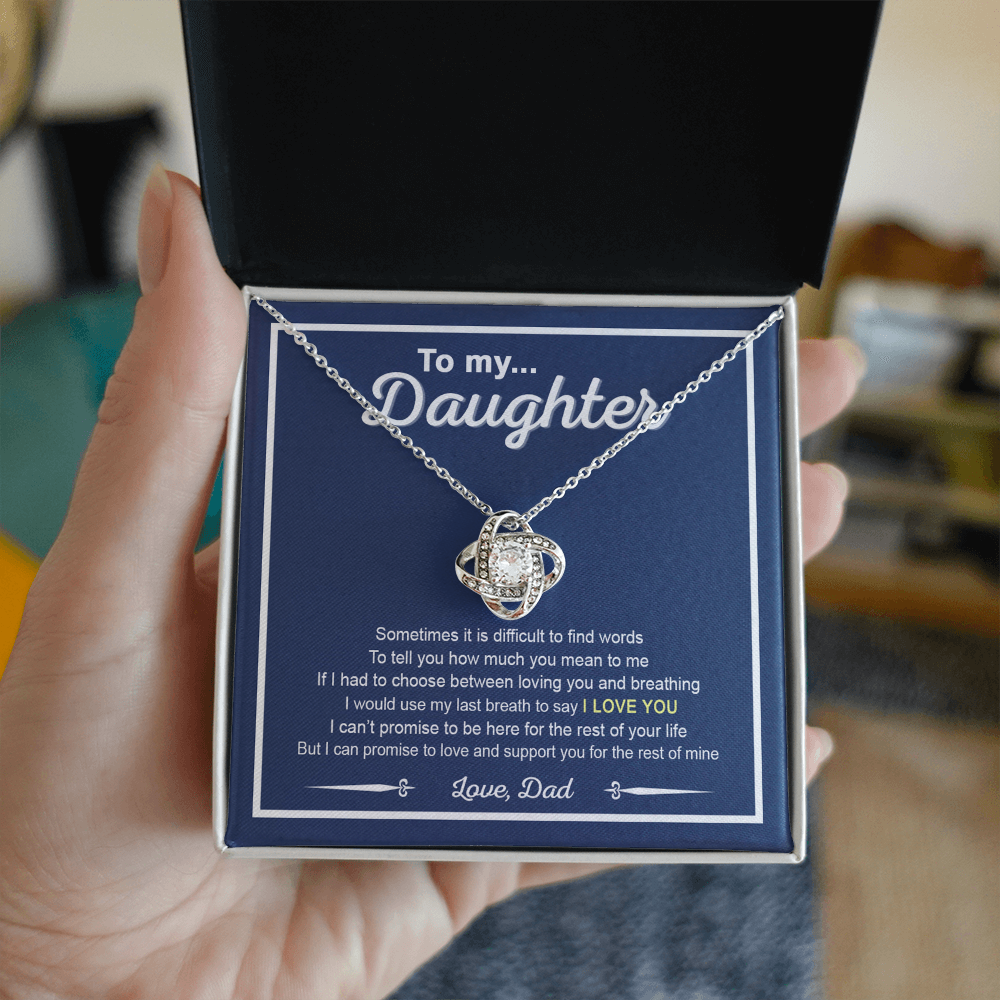 To My Daughter Necklace From Dad , To My Badass Daughter, Daughter Jewelry From Dad, Father Daughter Gift Necklace From Daddy, For My Daughters, To Daughter From Dad, Father Gifts From Daughter