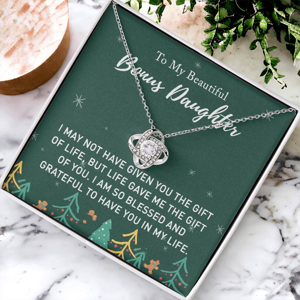 Daughter Gift Necklace, Birthday Gift For Daughter, Jewelry Gift For Girls, Mother And Daughter Jewelry, To My Badass Daughter Necklace From Mom, Pendant For Daughter with Message Card