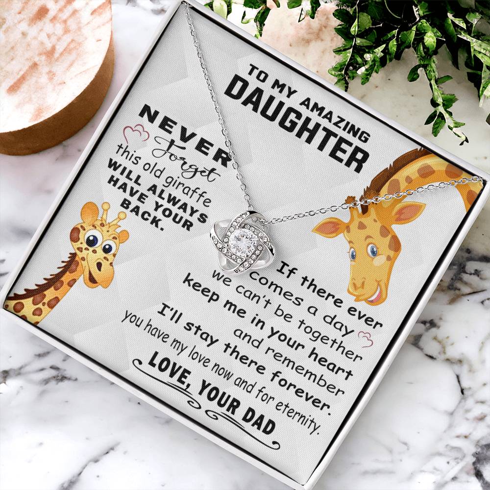 Daughter Gift Necklace From Mom - Mother Daughter Necklace, Birthday Gifts For Daughter, Mothers Day For Daughters From Mothers, To My Daughter Necklace From Mom, Graduation Gift For Daughter