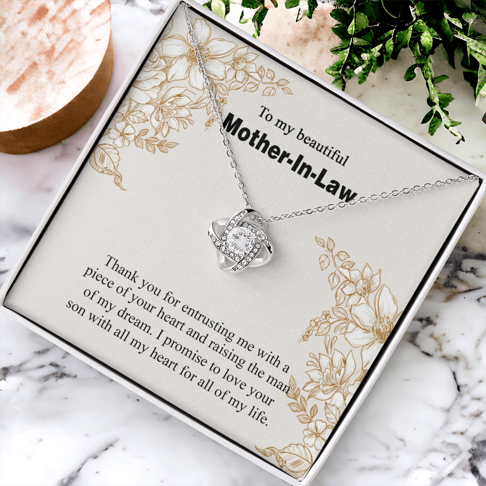 Mother In Law Necklace, Mothers Day Gifts Pendant, Birthday Gift For Mother In Law