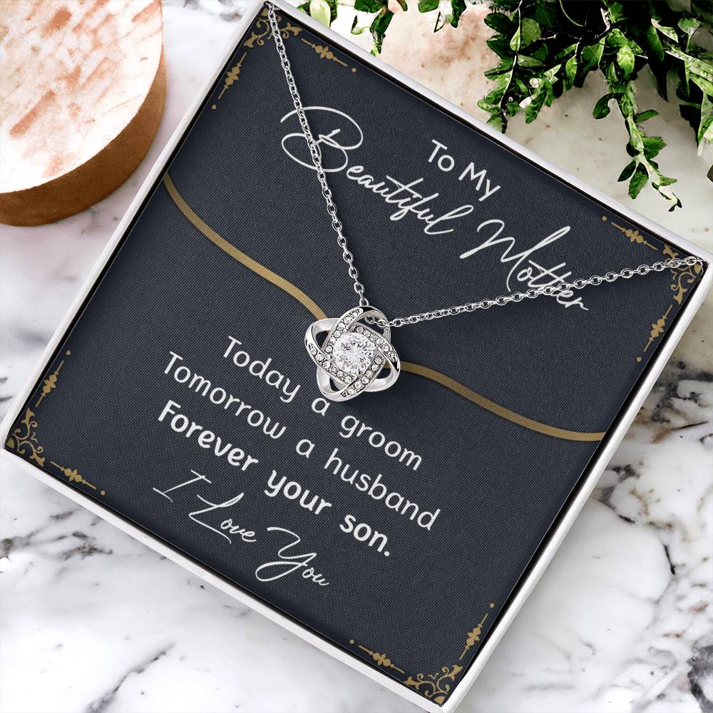 To My Beautiful Mother Necklace, Alluring Beauty Necklace, Mother's Day Gifts
