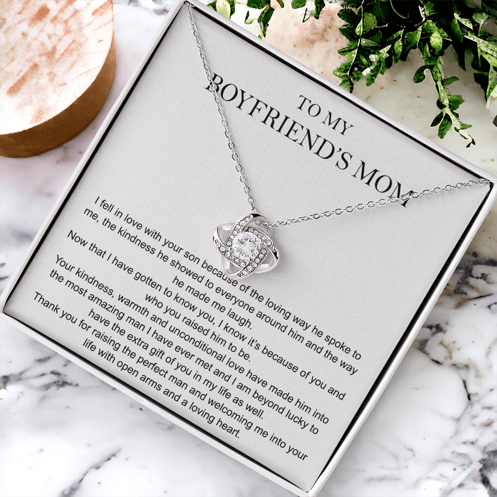 Gifts for Boyfriend's Mom Necklace, To My Boyfriends Mom Necklace, Boyfriend's Mom Gifts, Gifts For My Boyfriends Mom, To My Boyfriend Mom Gifts, Boyfriends Mom Christmas Gift, Mother's Day Gift